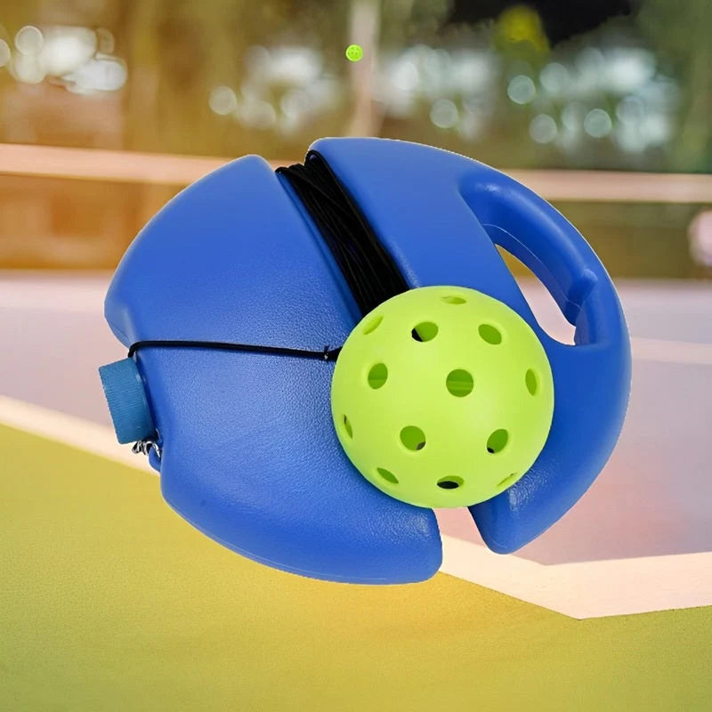 Pickleball Trainer Solo Rebounder Glow-In-The-Dark Balls