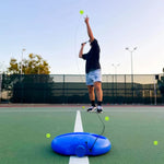 Pickleball Trainer Solo Rebounder Glow-In-The-Dark Balls