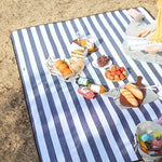 Picnic Blanket Waterproof Padded Foldable With Carry Handle