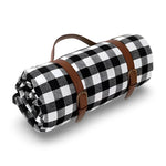 Picnic Blanket Waterproof Padded Foldable With Carry Handle