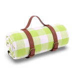 Picnic Blanket Waterproof Padded Foldable With Carry Handle