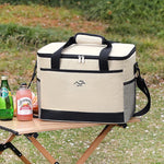 Picnic Cooler Bag Three-Layer Insulation Adjustable Shoulder Strap