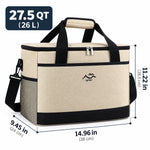 Picnic Cooler Bag Three-Layer Insulation Adjustable Shoulder Strap