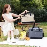 Picnic Cooler Bag Three-Layer Insulation Adjustable Shoulder Strap