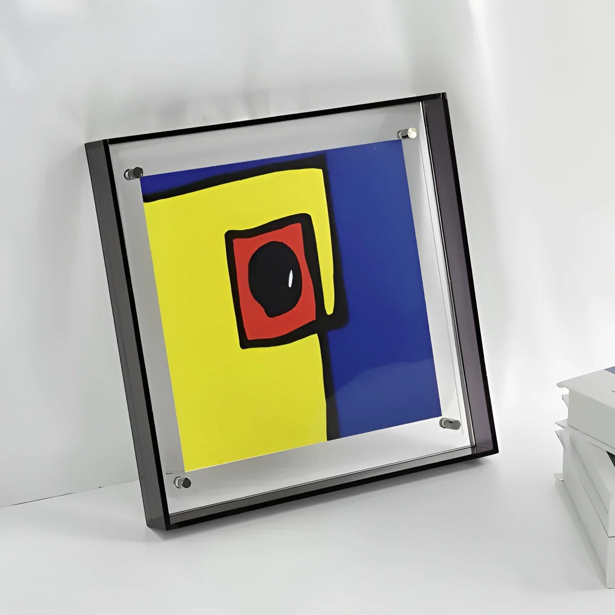 Picture Frame Acrylic Neon Edge Stand Or Hang