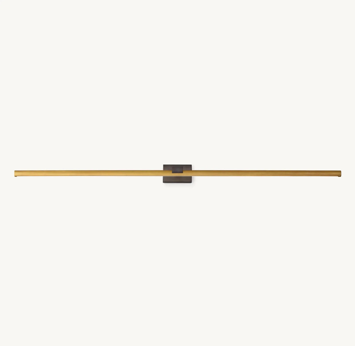 Picture Light Brass Integrated LED Glare-Free Warm White
