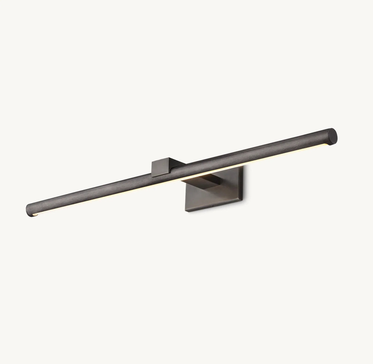 Picture Light Brass Integrated LED Glare-Free Warm White