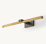 Picture Light Brass Integrated LED Glare-Free Warm White