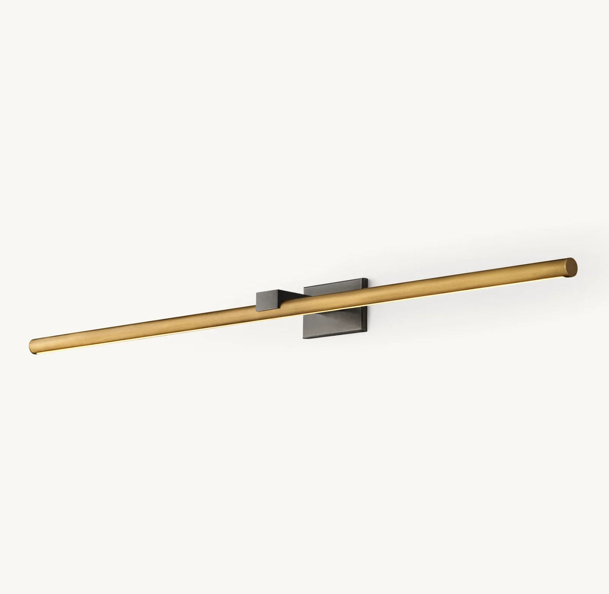Picture Light Brass Integrated LED Glare-Free Warm White