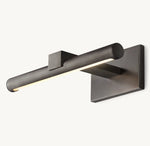 Picture Light Brass Integrated LED Glare-Free Warm White