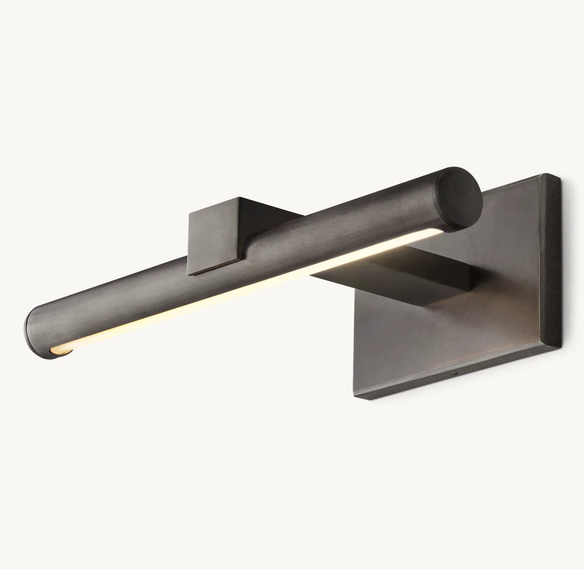 Picture Light Brass Integrated LED Glare-Free Warm White
