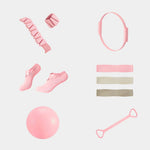 Pilates Accessories Kit 13-Piece Resistance Bands & Tote