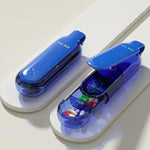 Pill Box Compact Plastic Secure Lid For Travel