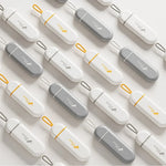Pill Box Compact Plastic Secure Lid For Travel