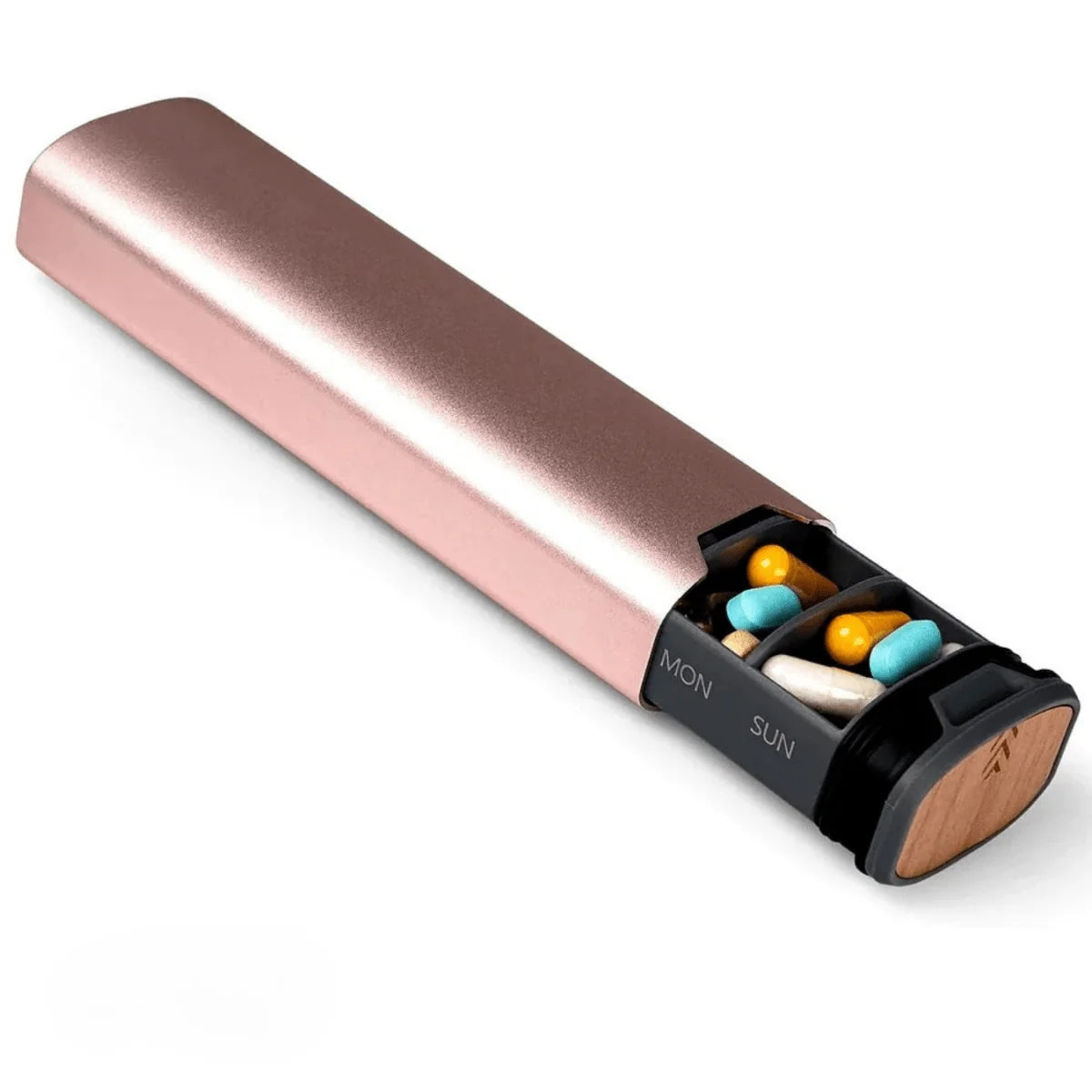 Pill Organizer 7 Compartments Leak-Proof Travel Design