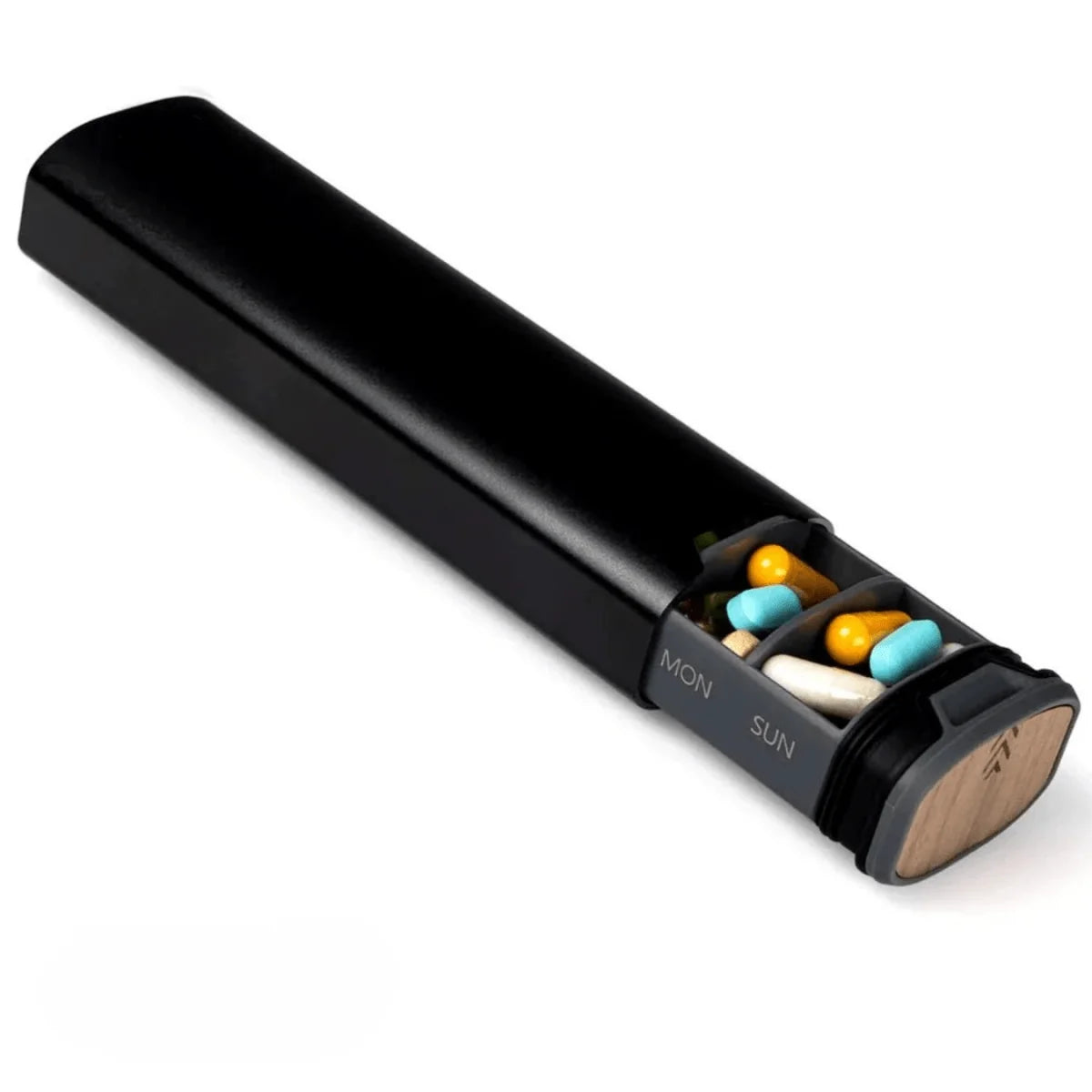 Pill Organizer 7 Compartments Leak-Proof Travel Design