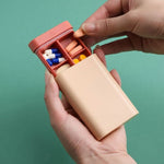 Pill Organizer Compact Adjustable Compartments