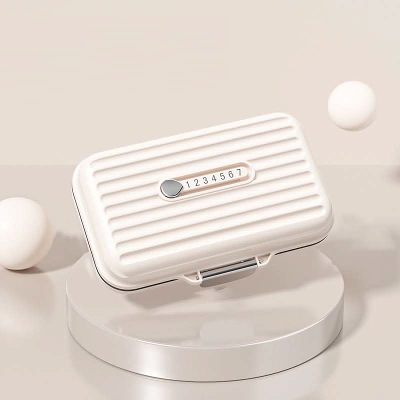 Pill Organizer Compact Travel Design 7 Compartments