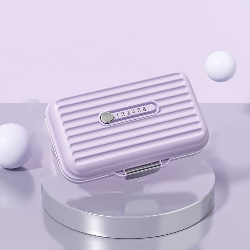 Pill Organizer Compact Travel Design 7 Compartments