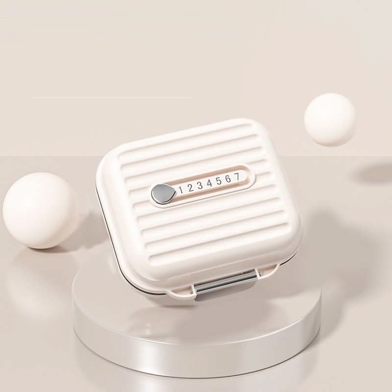 Pill Organizer Compact Travel Design 7 Compartments