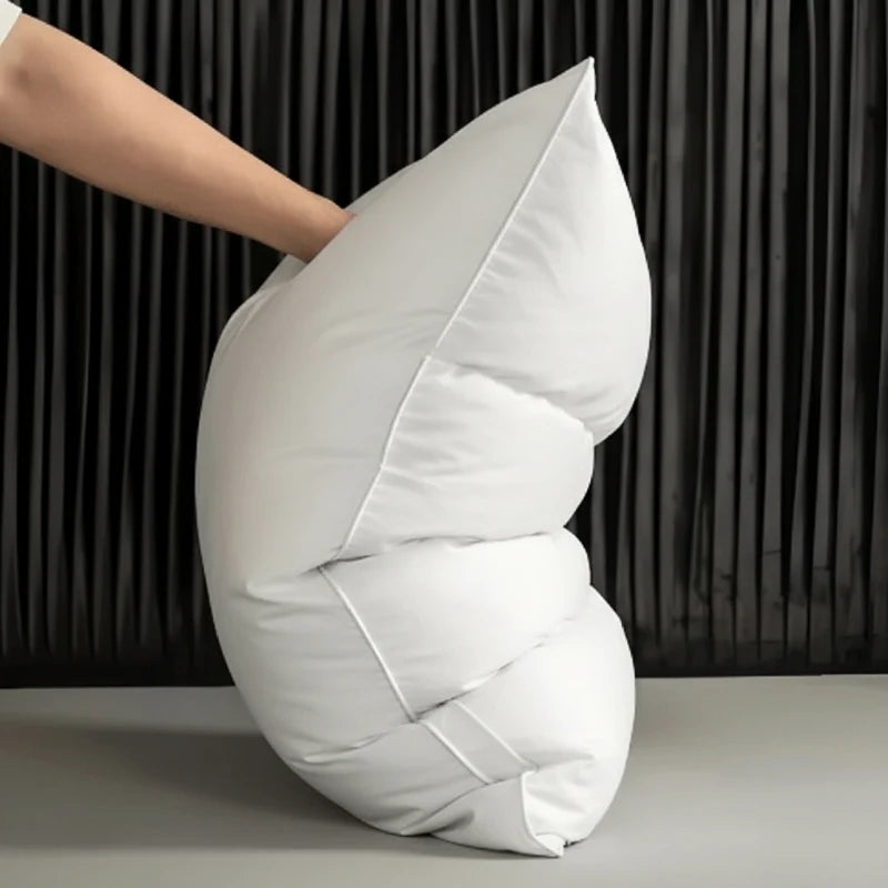 Pillow 100% Goose Down Hypoallergenic Breathable Support