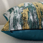 Pillow Cover Abstract Jacquard Cotton-Polyester Concealed Zipper