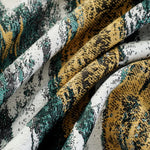 Pillow Cover Abstract Jacquard Cotton-Polyester Concealed Zipper