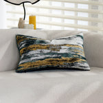 Pillow Cover Abstract Jacquard Cotton-Polyester Concealed Zipper