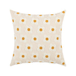 Pillow Cover Hand-Tufted Bouclé Floral Linen-Touch