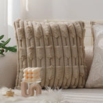Pillow Cover Jacquard Tree Motif & Velvet Piping