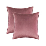 Pillow Cover Low-Pile Velvet Hidden Zipper