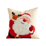 Pillow Cover Patchwork Design Hidden Zipper Machine Washable