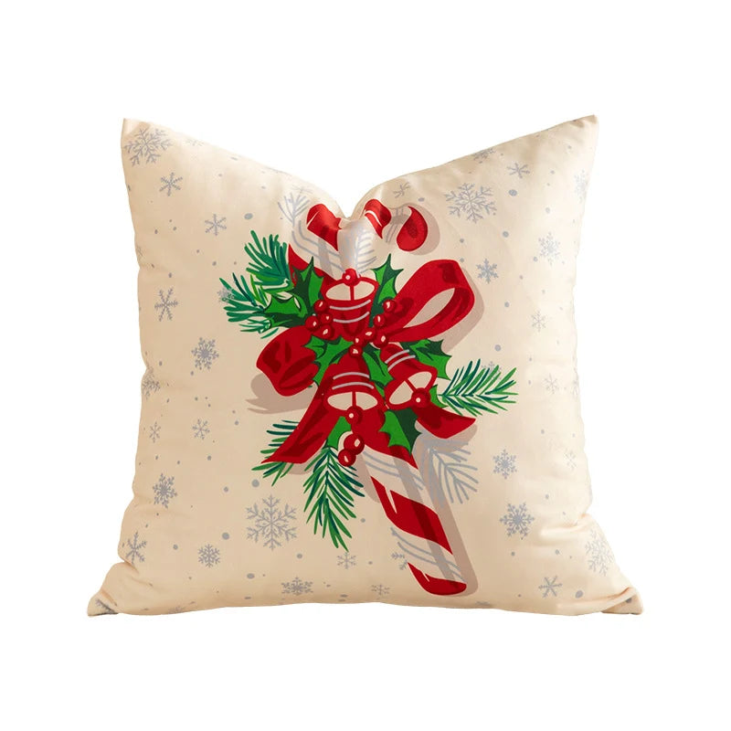 Pillow Cover Patchwork Design Hidden Zipper Machine Washable