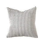 Pillow Cover Point-Tufted Linen-Feel Removable Concealed Zipper