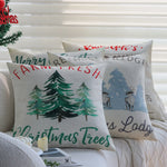 Pillow Cover Retro Rudolph Cotton-Linen 18×18