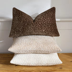 Pillow Cover Set Chenille Raised Pebble Texture Machine-Washable