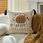 Pillow Cover Tufted Chenille Cotton-Linen Hidden Zipper