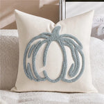 Pillow Cover Tufted Chenille Suede-Like Microfiber Hidden Zipper