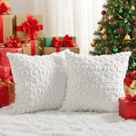 Pillow Cover Tufted Tree Velvet Hidden Zipper