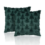 Pillow Cover Tufted Tree Velvet Hidden Zipper