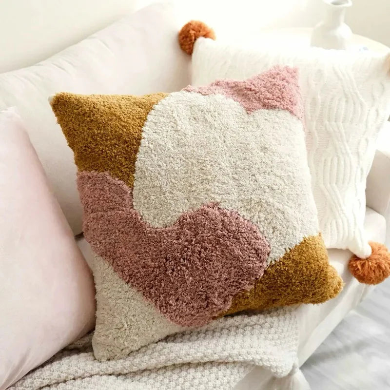 Pillow Cover Ultra-Soft Micro Velour Concealed Zipper Machine Washable