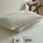 Pillow Ergonomic Buckwheat & Polyester Filling Removable Cover