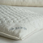 Pillow Ergonomic Buckwheat & Polyester Filling Removable Cover