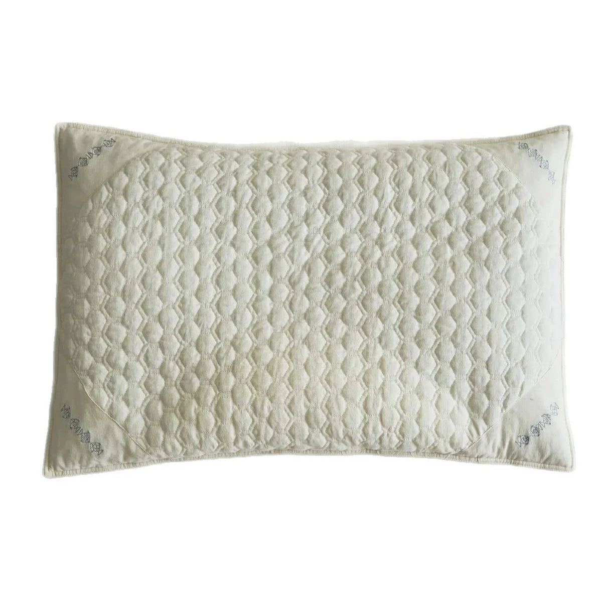 Pillow Ergonomic Buckwheat & Polyester Filling Removable Cover