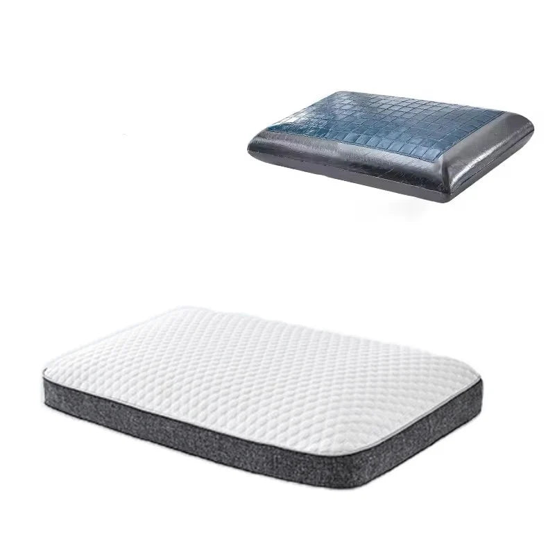 Pillow Ergonomic Cooling Gel Head & Neck Support