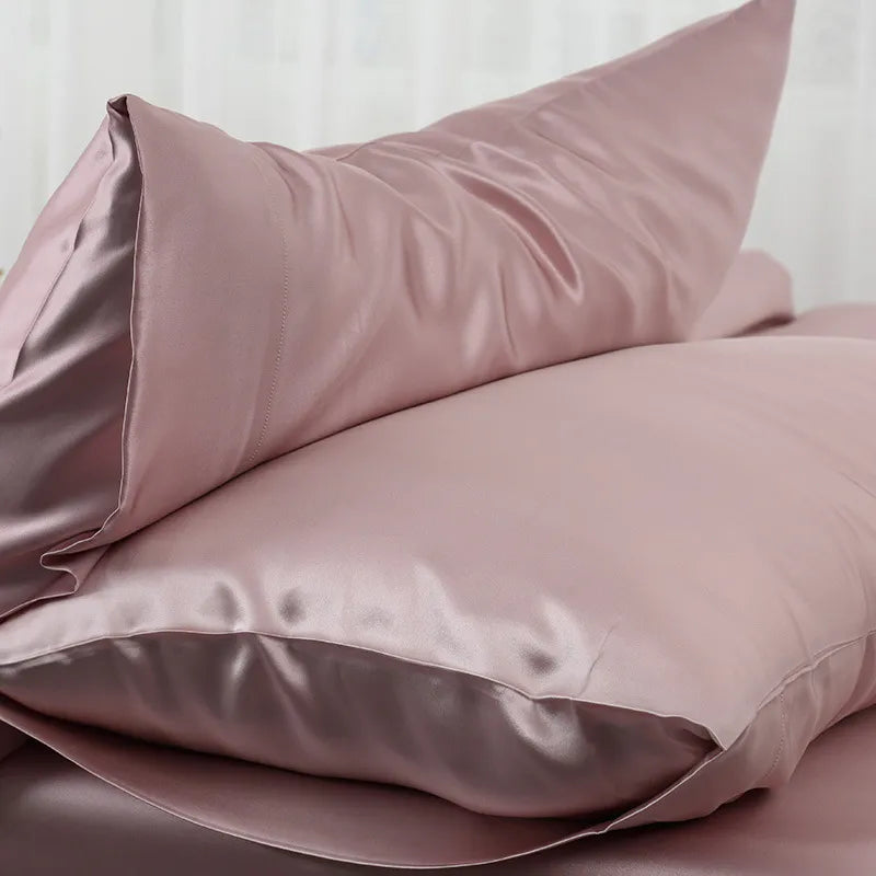 Pillowcase 100% Mulberry Silk Hypoallergenic Smooth Surface