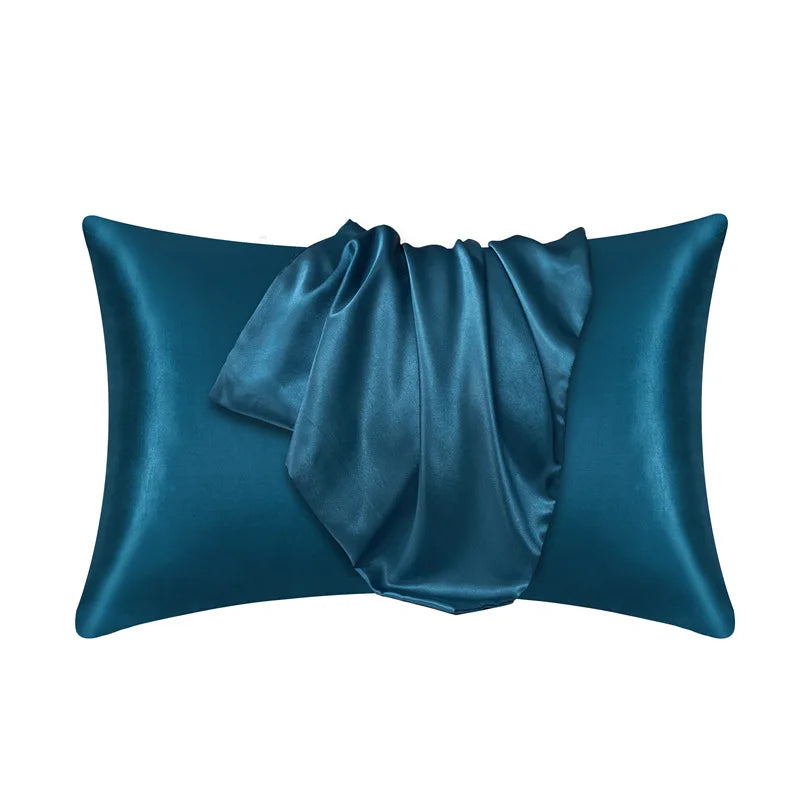 Pillowcase 100% Mulberry Silk Hypoallergenic Smooth Surface
