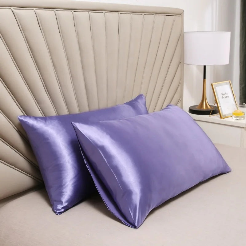 Pillowcase 100% Mulberry Silk Hypoallergenic Smooth Surface