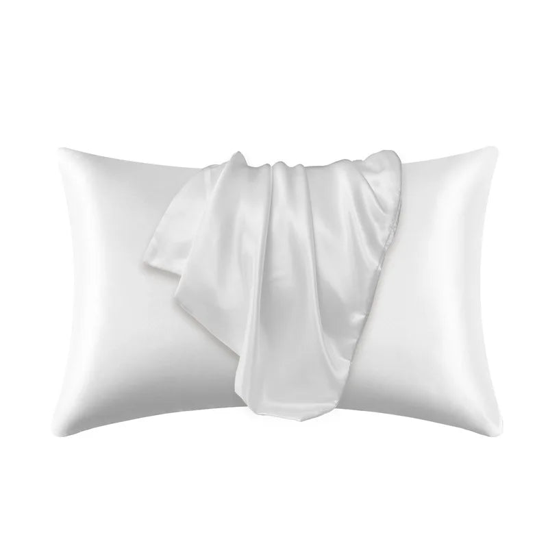 Pillowcase 100% Mulberry Silk Hypoallergenic Smooth Surface
