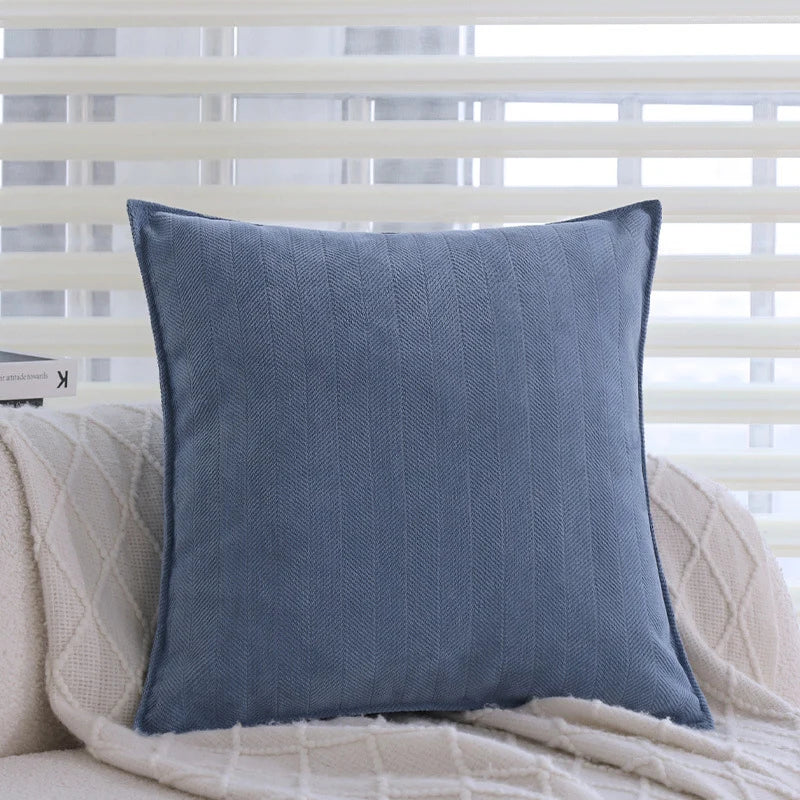 Pillowcase Long-Pile Faux Fur & Concealed Zipper